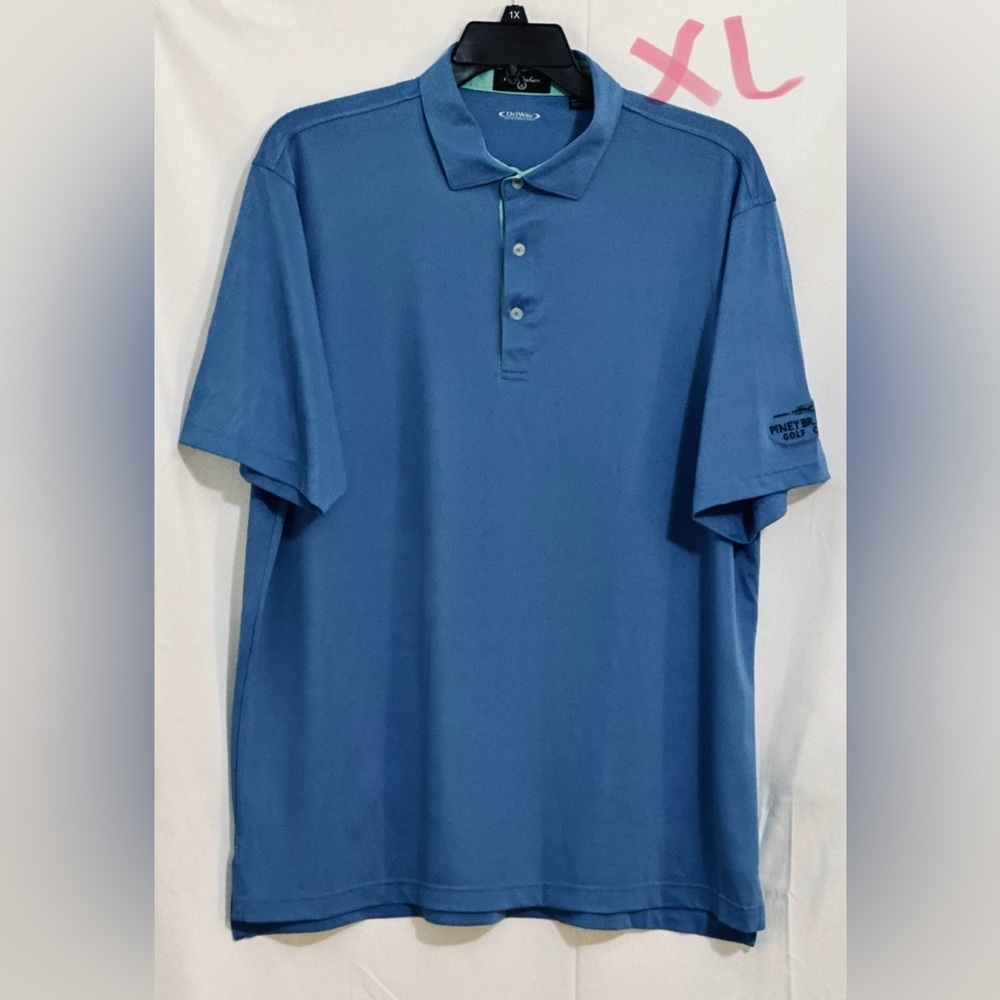 MENS BLUE GOLF ⛳️ POLO